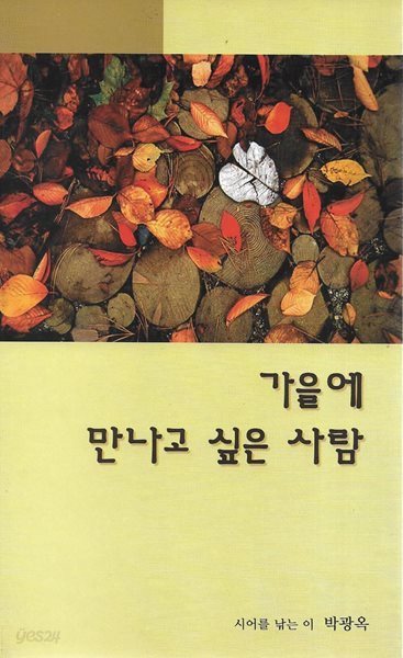 가을에 만나고 싶은사람 : 박광옥 시집