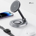 [머레이] 폴더블스탠딩 3in1무선충전기 Z10 (갤럭시/애플 모두 호환)