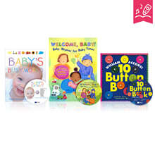 [노부영] 베이비 3종 (Baby's Busy World+Welcome baby+10 button book)