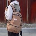 [에어팟파우치세트] Layered backpack _ Brown