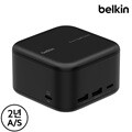 벨킨 6in1 코어 GaN 독 130W C타입 멀티허브 도킹스테이션 4K 기가비트 이더넷 INC018