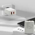 TE PD25W 고속충전 어댑터 1USB 1타입C 포트