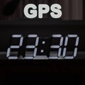 국산 플라이토 위성 GPS 인테리어 LED 벽시계 38cm / 포토사은품