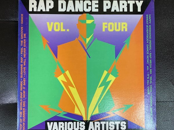 [LP] 랩 댄스 파티 Vol.4 (V.A) - Rap Dance Party Vol.4 LP [서울-라이센스반]