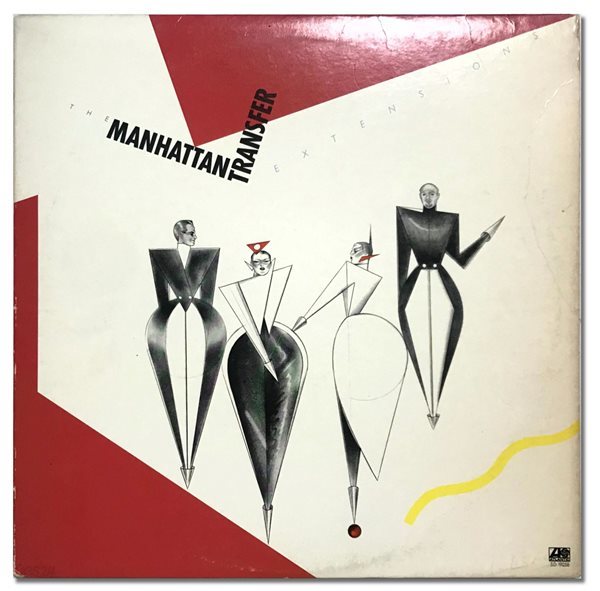 [미국반LP] The Manhattan Transfer-Extensions