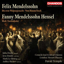 David Temple 펠릭스 &amp; 파니 멘델스존: 합창 작품집 (Felix &amp; Fanny Mendelssohn: Choral Works)