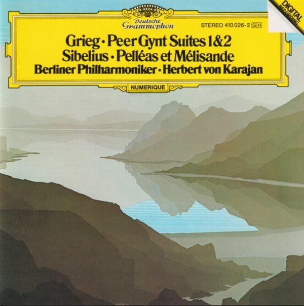 Grieg :  Grieg : Karajan ,시벨리우스 : 핀란디아 - 카라얀 (Herbert Von Karajan)