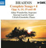 Alina Wunderlin 브람스: 가곡 4집 (Brahms: Complete Songs, Vol. 4)