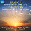 Jean-Luc Tingaud 프랑크: 교향곡 d단조/ 쇼송: 교향곡 B플랫 장조 (Franck & Chausson: Symphonies)
