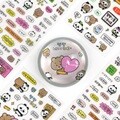 핑크풋 2000다곰이스티커(랜덤발송)