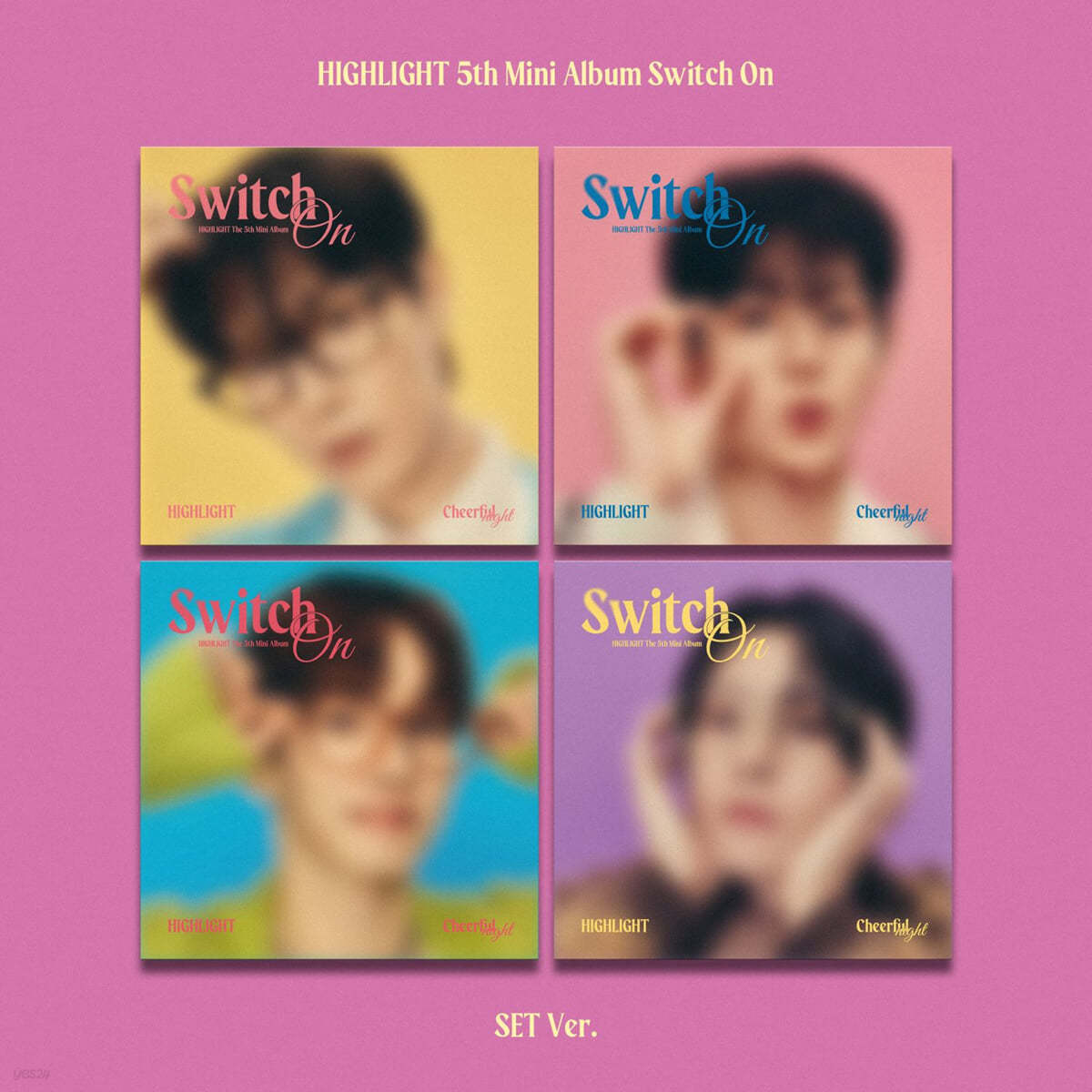 하이라이트 (HIGHLIGHT) - 미니앨범 5집 : Switch On [Digipack ver.][4종 중 1종 랜덤 발송]