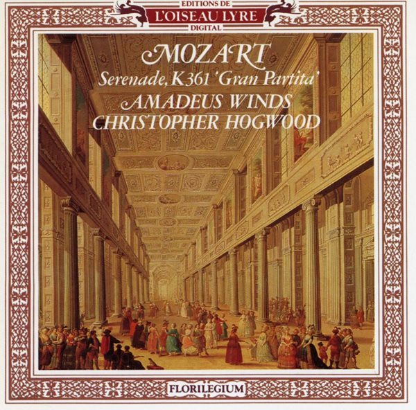 크리스토퍼 호그우드 - Christopher Hogwood - Mozart Serenade In B Flat Major, K361 Gran Partita [U.S발매]