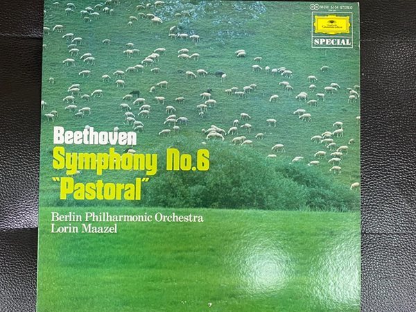 [LP] 로린 마젤 - Lorin Maazel - Beethoven Symphony No.6 Pastoral LP [일본반]