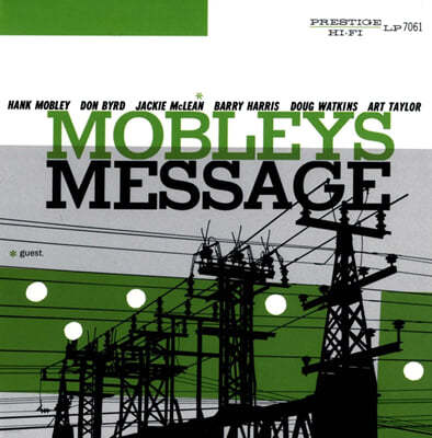 Hank Mobley (행크 모블리) - Mobley's Message [LP]