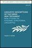 Linguistic Descriptions of the Greek New Testament: New Studies in Systemic Functional Linguistics