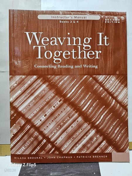 ***Weaving It Together 3 &amp; 4 Instructor,s Manual (2Edition)