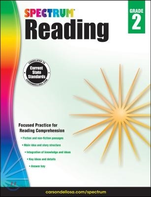 Spectrum Reading Workbook, Grade 2