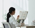 이룸 프라임 높이조절 엘리베이터 독서대 PL40 15단 각도 화이트