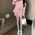 금장 4버튼 베이직 여자자켓 교복 학생복 여자교복