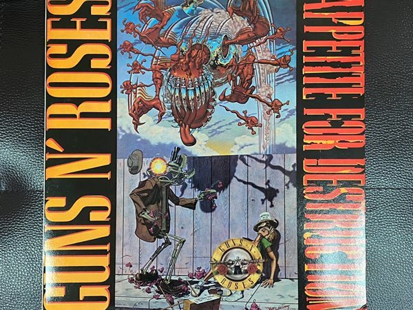 [LP] 건즈 앤 로지즈 - Guns N&#39; Roses - Appetite For Destruction LP [오아시스-라이센스반]