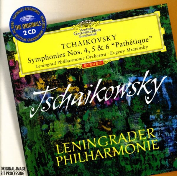 Tchaikovsky : Symphonies Nos. 4, 5 &amp; 6 “Pathetique” -  므라빈스키 (Evgeny Mravinsky) (EU발매)