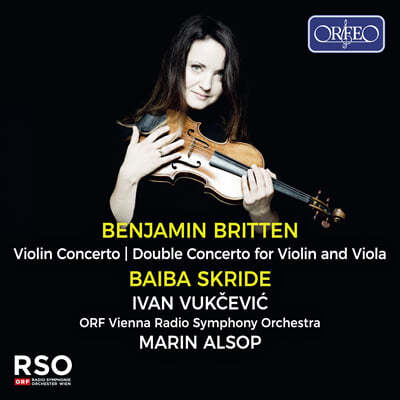 Baiba Skride 브리튼: 바이올린 협주곡, 바이올린과 비올라를 위한 협주곡 (Britten: Violin Concerto, Double Concerto for Violin and Viola)