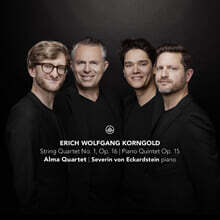 Alma Quartet 코른골트: 현악사중주 1번, 피아노 5중주 (Korngold: String Quartet No.1, Piano Quintet op.15)