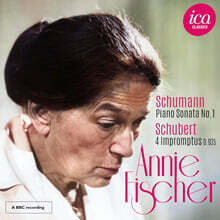 Annie Fischer 슈베르트: 즉흥곡 / 슈만: 피아노 소나타 1번 (Schumann: Piano Sonata No. 1 &amp; Schubert: 4 Impromptus D. 935)