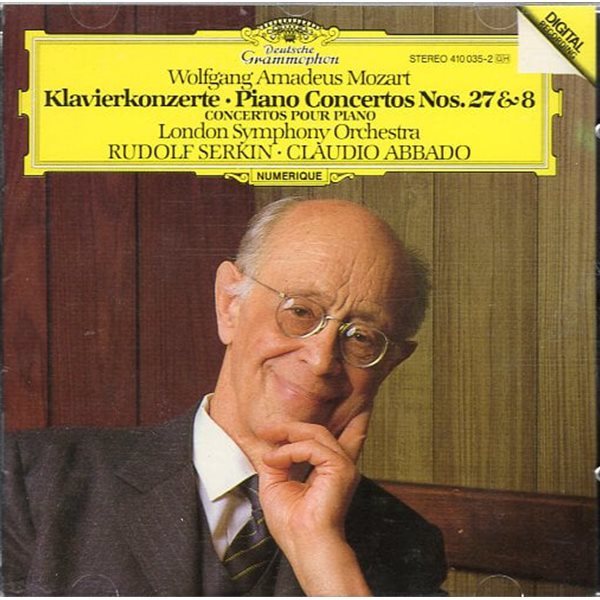 [수입] Mozart Piano Concertos No.27 &amp; 8 - Serkin / Abbado / London Symphony Orchestra