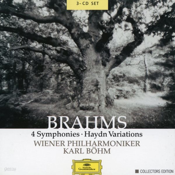 칼 뵘 - Karl Bohm - Brahms 4 Symphonies , Haydn Variations 3Cds [BOX] [E.U발매]