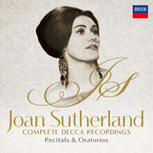 Joan Sutherland 조안 서덜랜드 Decca 레이블 녹음 전집 Vol.1 - 오라토리오와 리사이틀 (Complete Decca Recordings - Recitals &amp; Oratorios)