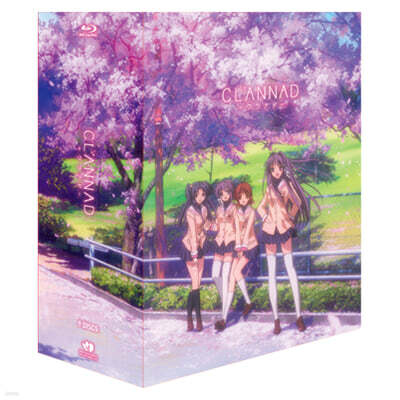 클라나드 1기 TV시리즈 VOL.1~5 전권 + 우리말 녹음 포함 (5Disc, 파이널 에디션) : 블루레이