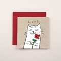 [미니카드] MCG2402-LOVE 캘리그라피카드