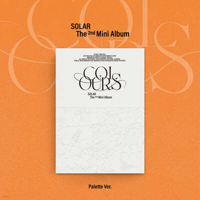 솔라 - 2nd Mini Album : COLOURS [Palette Ver.]