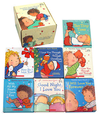 Caroline Jayne Church Collection 캐롤라인 제인 처치 원서 보드북 7종 세트 (StoryPlus 음원 QR코드 포함)
