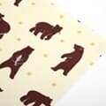 [DAILYLIKE] 패브릭 스티커 - 82 Walk through the forest : grizzly bear