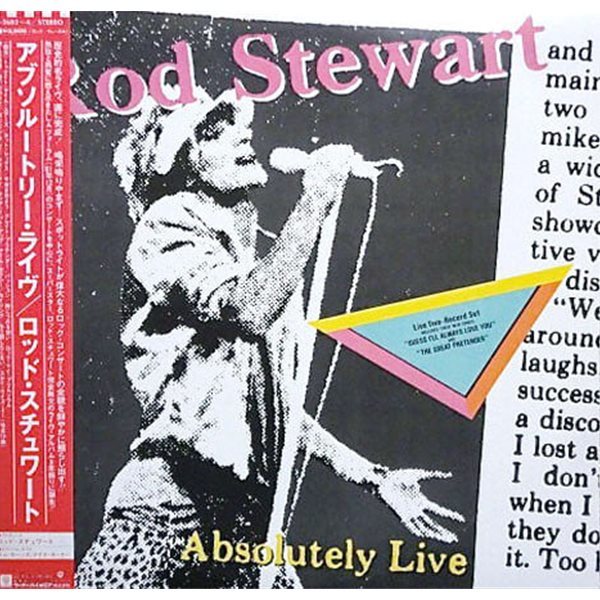 [일본반][LP] Rod Stewart - Absolutely Live [Gatefold] [2LP]