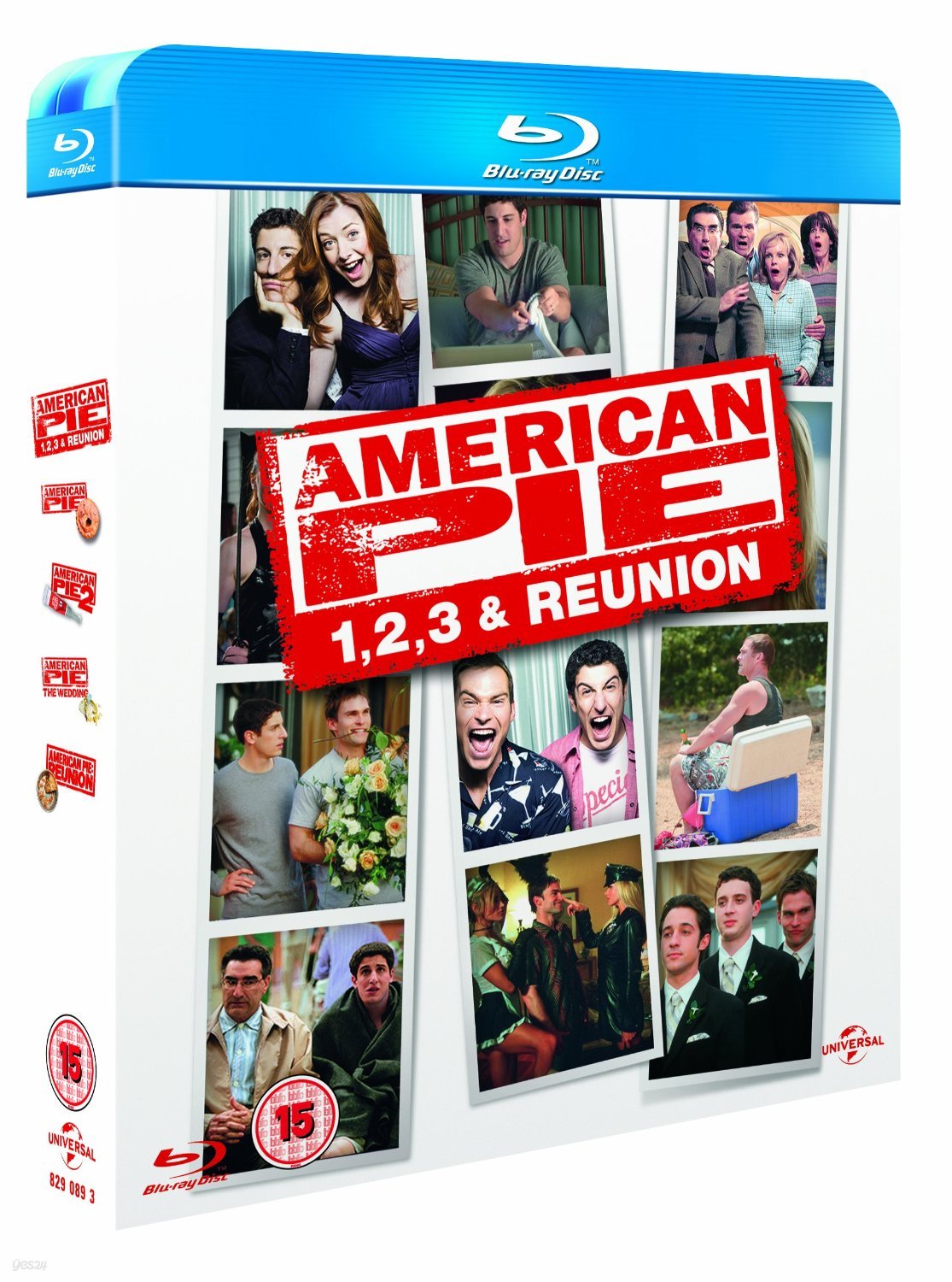 American Pie 1, 2, 3 &amp; Reunion [Blu-ray] (2012)