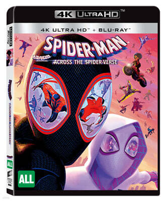 스파이더맨 : 어크로스 더 유니버스 (2Disc, 4K UHD 블루레이, 일반판)