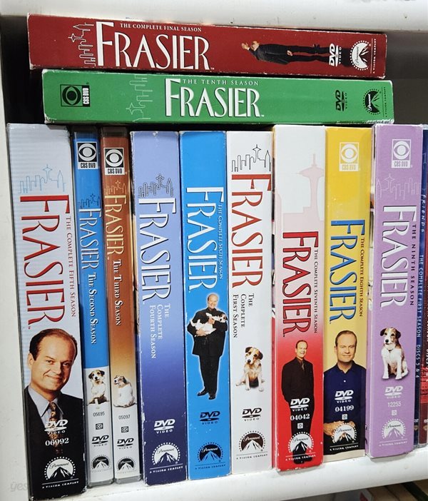 Frasier: Complete 1~10 Season + 베스트 (프레지어 컴플레이트 시즌 1~10+베스트) (2005)(지역코드1)(한글무자막)(DVD) -총11박스 세트