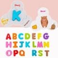 알파벳 영어 대문자 연관 카드 찾기 게임 학습 블록