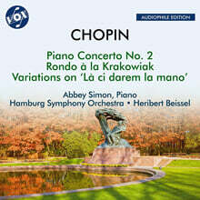 Abbey Simon 쇼팽: 피아노 협주곡 2번, 돈 조반니 주제에 의한 변주곡 (Chopin: Complete Works For Piano &amp; Orchestra, Vol. 2)