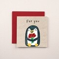 [미니카드] MCG2403- FOR YOU 캘리그라피카드