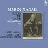 Jordi Savall 마랭 마레: 비올 작품집 2권 (Marais: Pieces De Viole Du Second Livre 1701) [LP]