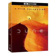듄 2-Film 콜렉션 (4Disc,  4K UHD + BD 슬립케이스 한정반) : 블루레이