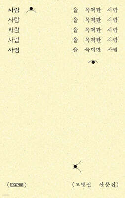 사람을 목격한 사람 (큰글자도서)