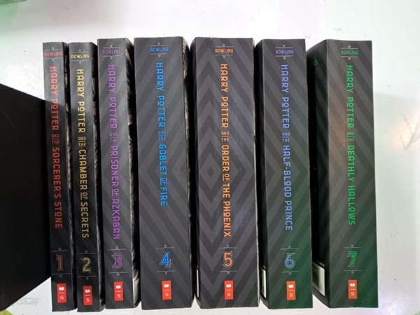 Harry Potter Books 1-7 Special Edition Boxed Set (Paperback 7권,미국판)해리 포터 20주년 기념 에디션 - !!상품설명 필독                                                  Set (Paperback 7권,미국판)해리 포