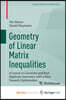 Geometry of Linear Matrix Inequalities