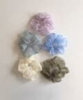 summer color scrunchie