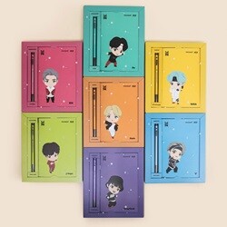 모나미 타이니탄(TinyTAN) 153 ID 노트 세트